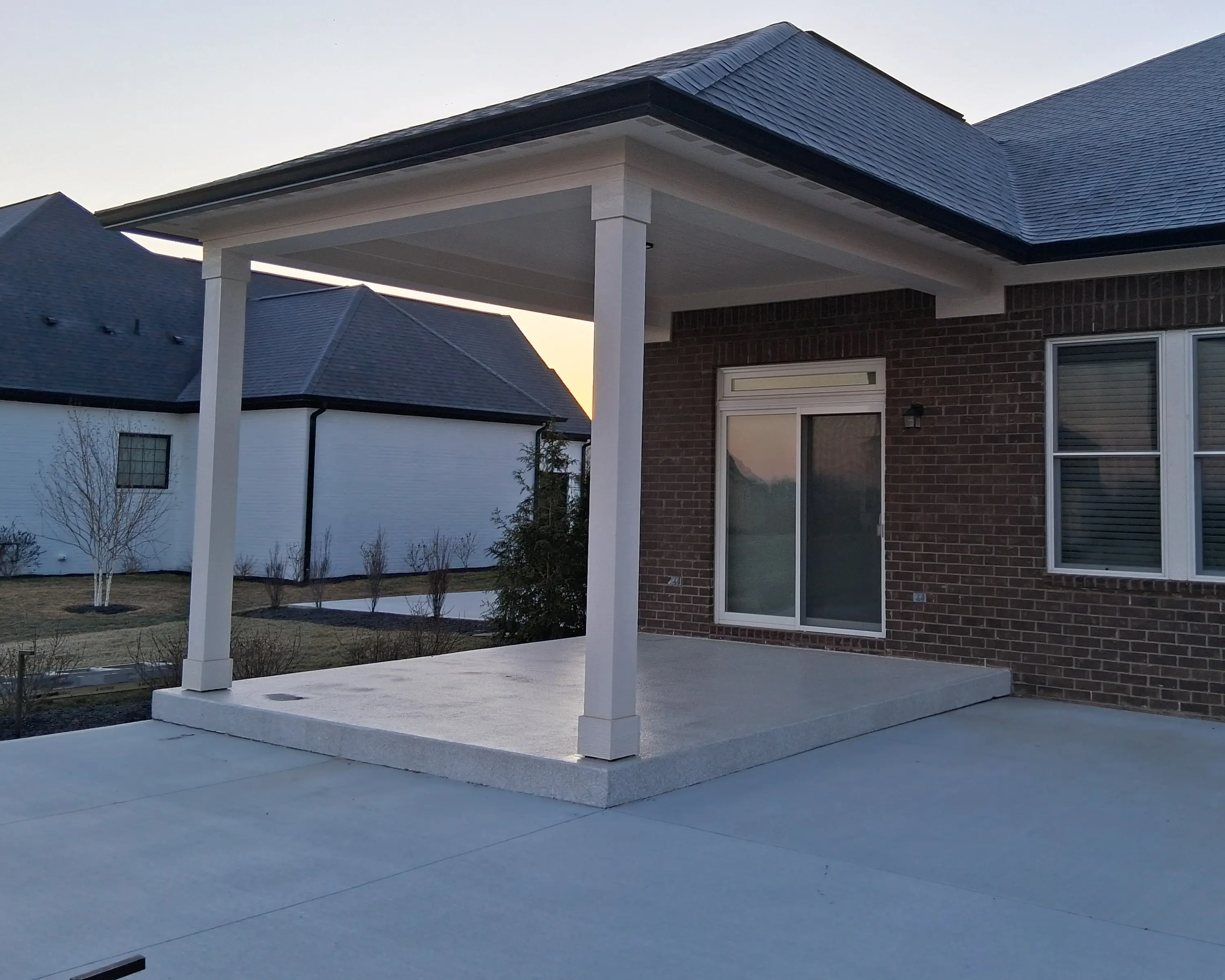 Gibson project before structural modifications south view