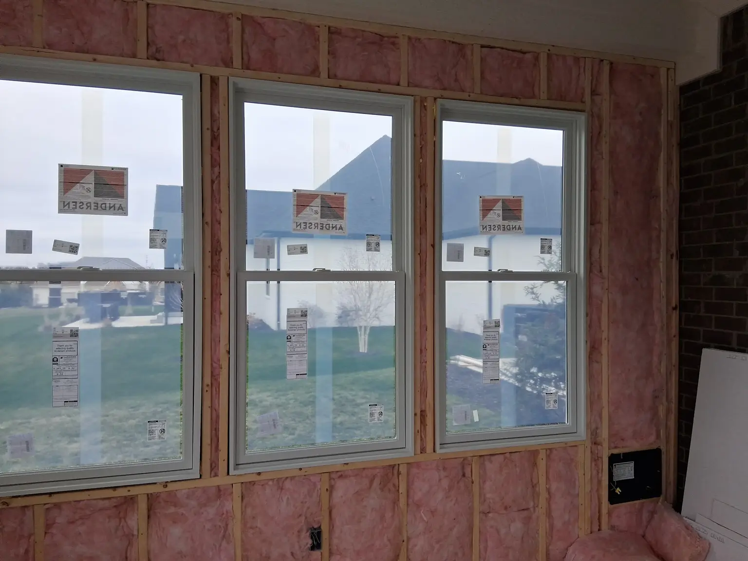 Gibson project internal insulation phase